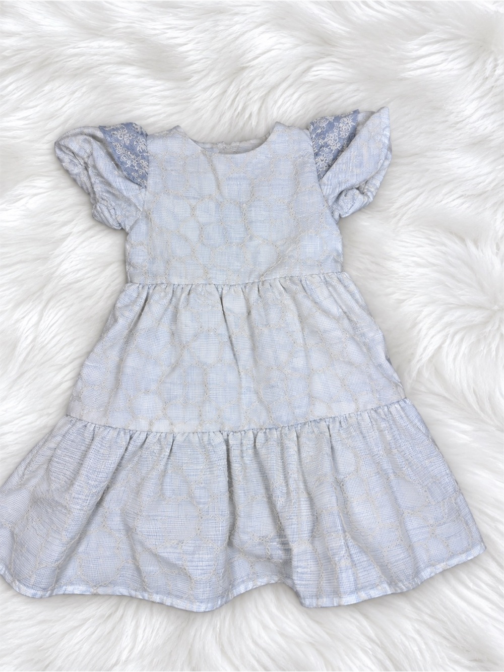 Pippa & Julie Girls Plaid Dress Size 5